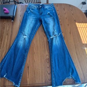 Flying monkey flare jeans size 28